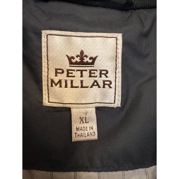 Peter Millar Men’s Jacket XL Black Full Zip Lightweight Casual Outerwear - Picture 3 of 5